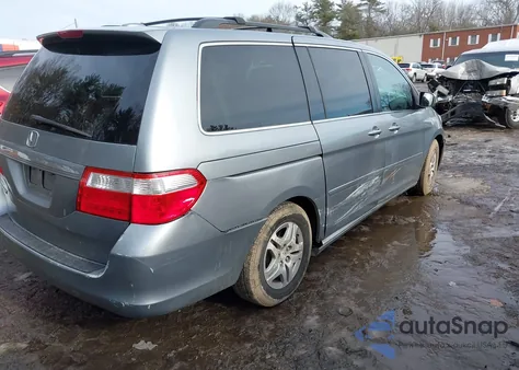 2007 Honda Odyssey Ex-L из США, поврежденный, VIN 5FNRL38767B080708